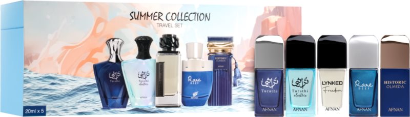 Afnan Summer Collection Travel Set set cadou pentru bărbați