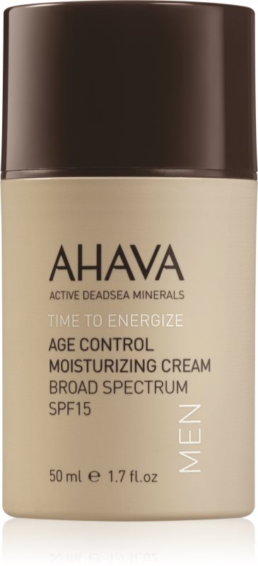 AHAVA Time To Energize Men crema anti-rid hidratanta SPF 15 50 ml