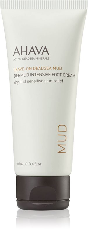 AHAVA Dead Sea Mud crema intensa pentru picioare pentru piele uscata si sensibila 100 ml