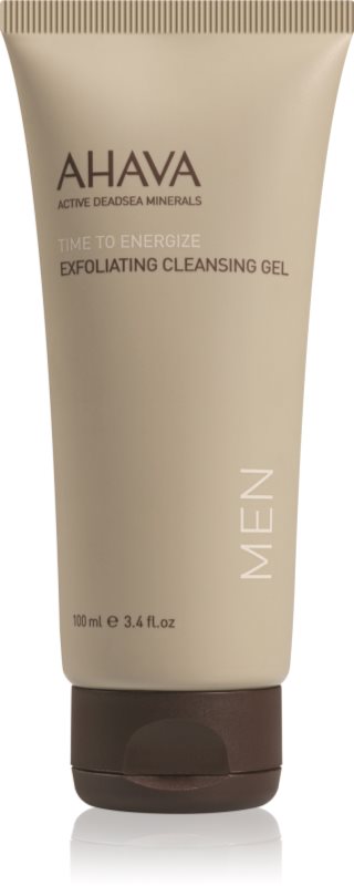 AHAVA Time To Energize Men gel de curatare exfoliant 100 ml
