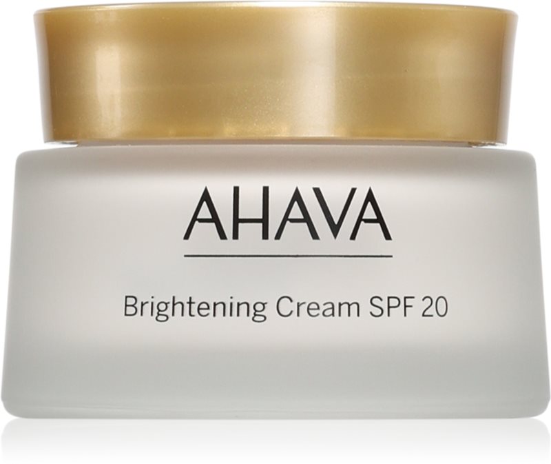 AHAVA Time To Smooth crema hidratanta cu efect iluminator SPF 20 50 ml