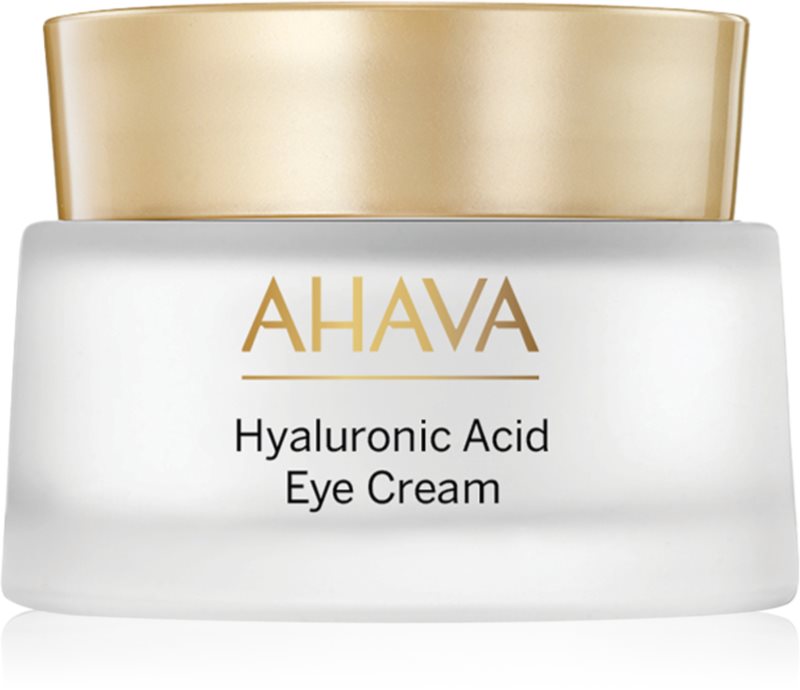 AHAVA Hyaluronic Acid Eye Cream cremă de ochi anti-inflamatoare care reduce cercurile de umflare și întunecate 15 ml