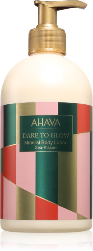 AHAVA Dare to Glow Sea Kissed lotiune de corp hranitoare cu minerale din Marea Moartă 500 ml