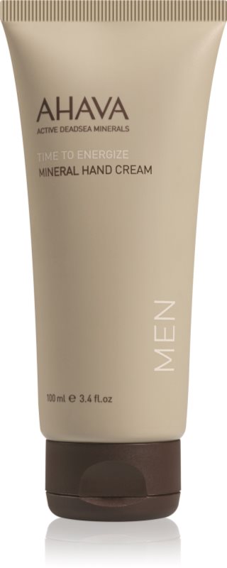 AHAVA Time To Energize Men creama minerala de maini 100 ml