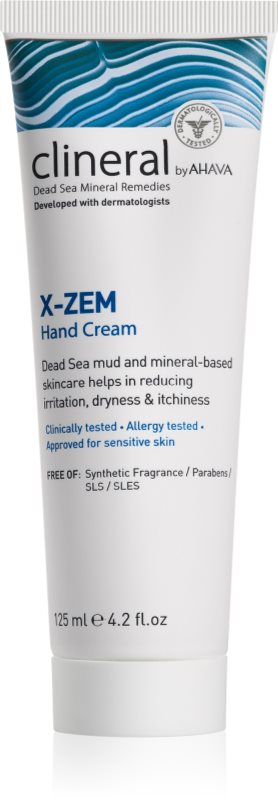 AHAVA Clineral X-ZEM crema de maini intensiva impotriva iritatiilor si mancarimilor 125 ml