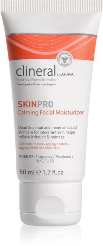 AHAVA Clineral SKINPRO crema calmanta si hidratanta pentru piele sensibila si intoleranta 50 ml