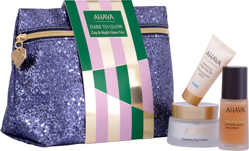 AHAVA Dare to Glow Day & Night Glow Trio set cadou pentru hidratare si fermitate