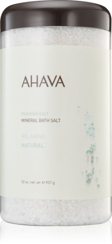 AHAVA Dead Sea Salt Natural Relaxing sare de baie cu minerale din Marea Moarta 907 g