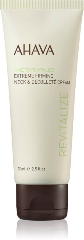 AHAVA Time To Revitalize Cremă fermitate gât și decolteu 75 ml