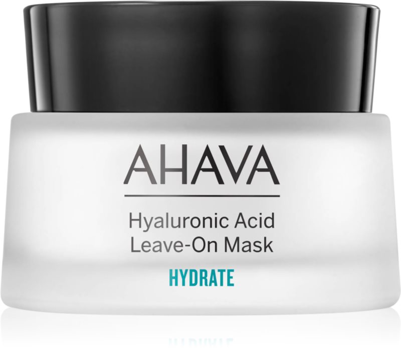 AHAVA Hyaluronic Acid Leave-On Mask crema masca hidratanta cu acid hialuronic 50 ml