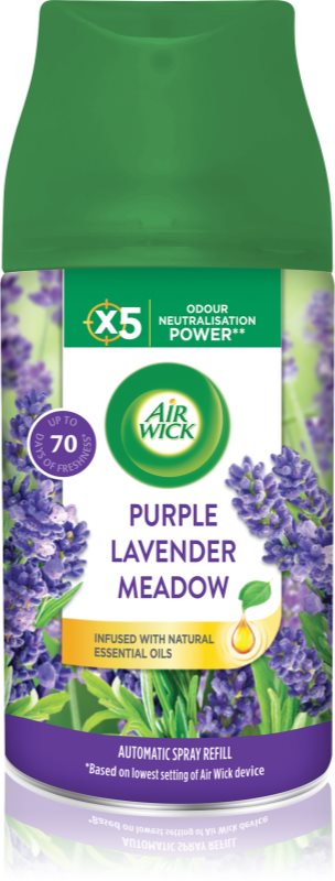 Air Wick Freshmatic Purple Lavender Meadow odorizant de camera rezervă 250 ml