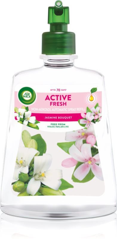 Air Wick Active Fresh Jasmine Bouquet odorizant de camera rezervă 228 ml