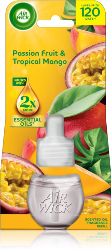 Air Wick Passion Fruit & Tropical Mango rezervă pentru difuzorul electric 19 ml
