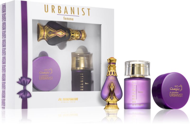 Al Haramain Urbanist Femme Fragrance Gift Set set cadou pentru femei
