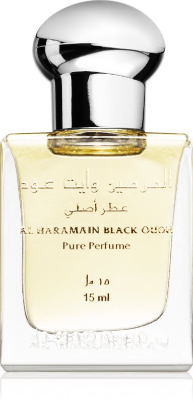 Al Haramain Black Oudh ulei parfumat unisex 15 ml