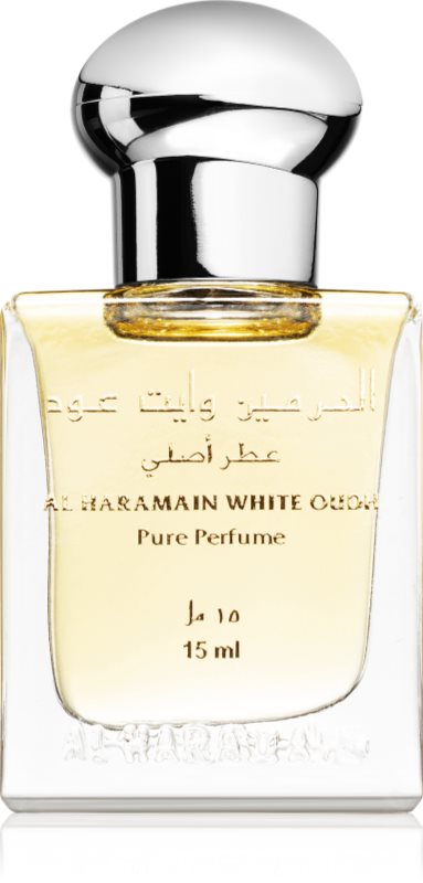 Al Haramain White Oudh ulei parfumat unisex 15 ml