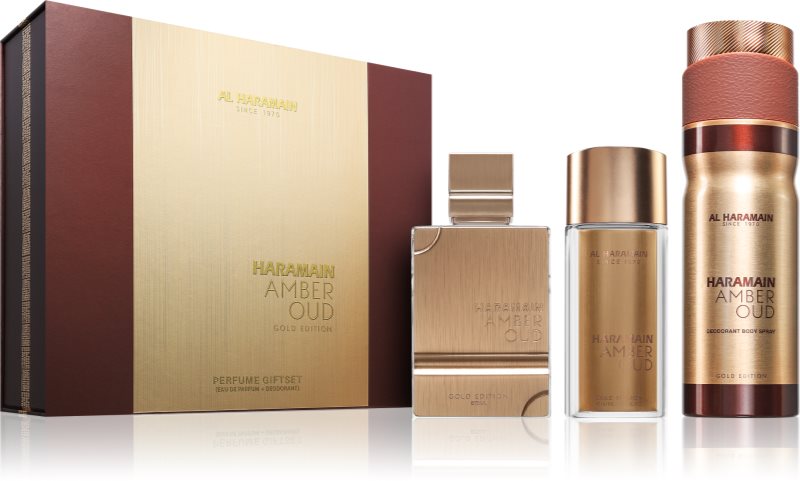Al Haramain Amber Oud Gold Edition set cadou unisex