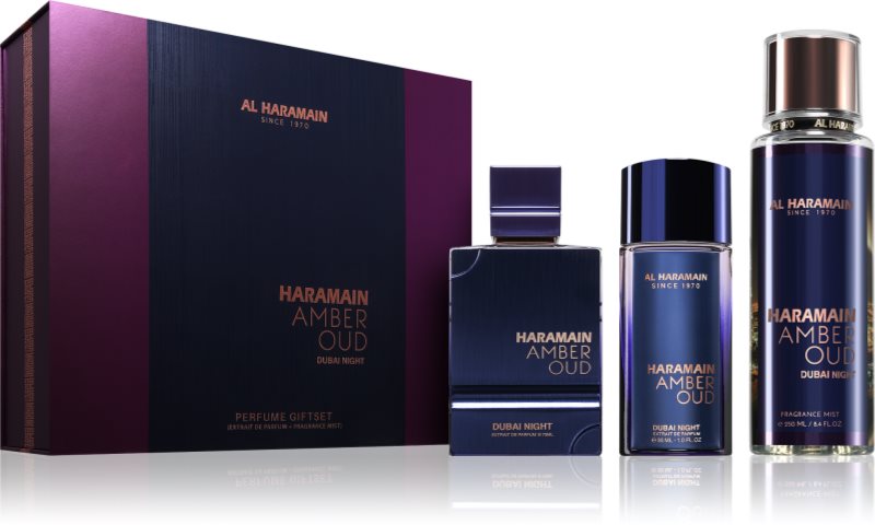 Al Haramain Amber Oud Dubai Night set cadou unisex 1 buc