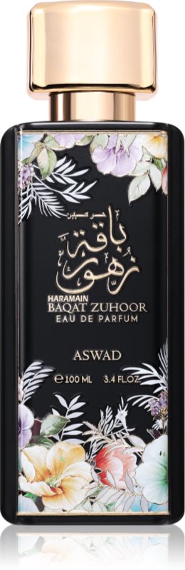 Al Haramain Baqat Zuhoor Aswad Eau de Parfum pentru bărbați 100 ml