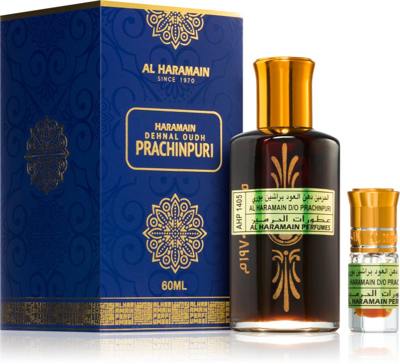 Al Haramain Dehnal Oudh Prachinpuri ulei parfumat unisex 60 ml