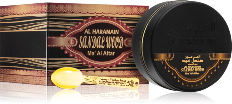 Al Haramain Sandal Wood Maal Attar tamaie 60 g