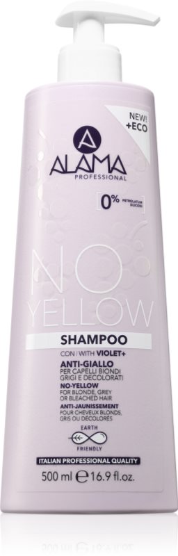Alama Professional No Yellow șampon împotriva tonurilor galbene 500 ml