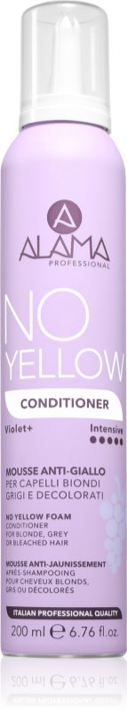 Alama Professional No Yellow balsam pentru parul blond cu suvite 200 ml