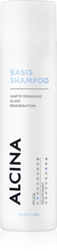 Alcina Basic Line sampon regenerativ si de infrumusetare pentru toate tipurile de păr 250 ml