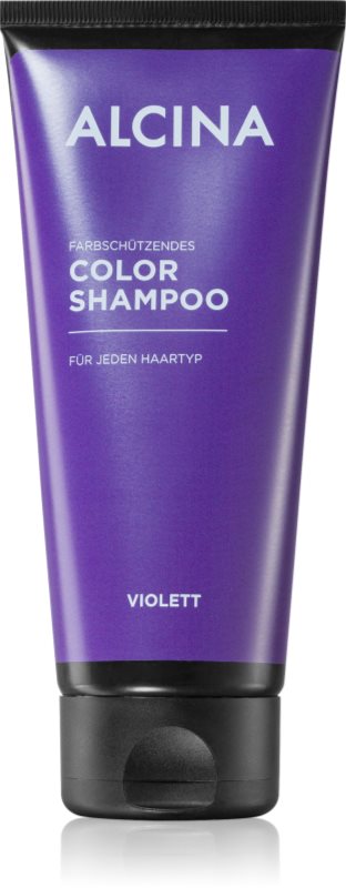 Alcina Color Violett sampon violet pentru par natural sau vopsit 200 ml