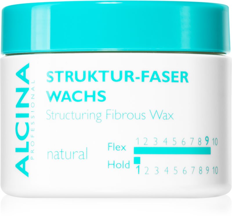 Alcina Structuring Fibrous Wax Natural ceara de par pentru un look natural 50 ml