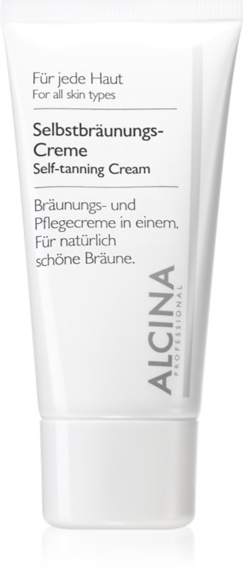 Alcina For All Skin Types crema autobronzanta pentru fata 50 ml