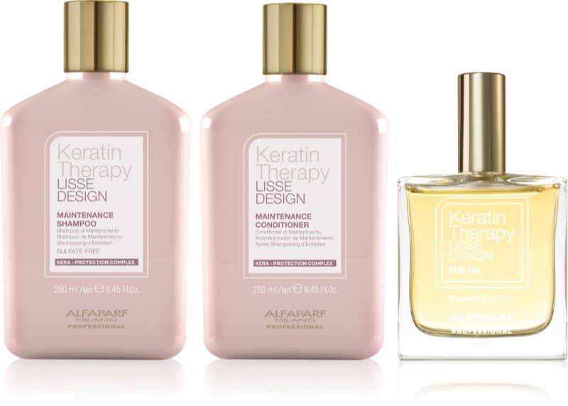 Alfaparf Milano Keratin Therapy Set set pentru un par stralucitor si catifelat