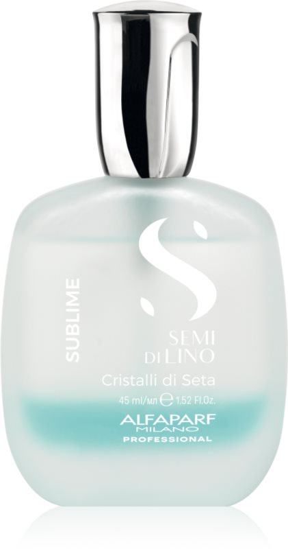 Alfaparf Milano Semi di Lino Sublime Cristalli ser pentru par pentru un par stralucitor si catifelat 45 ml