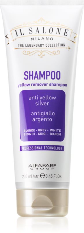 Alfaparf Milano Il Salone Milano Anti-yellow sampon violet neutralizeaza tonurile de galben 250 ml