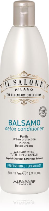 Alfaparf Milano Il Salone Milano Detox balsam detoxifiant pentru curățare pentru toate tipurile de păr 500 ml
