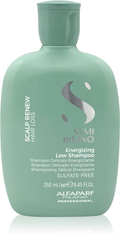 Alfaparf Milano Semi Di Lino Scalp Renew șampon energizant pentru păr fin, slab și casant