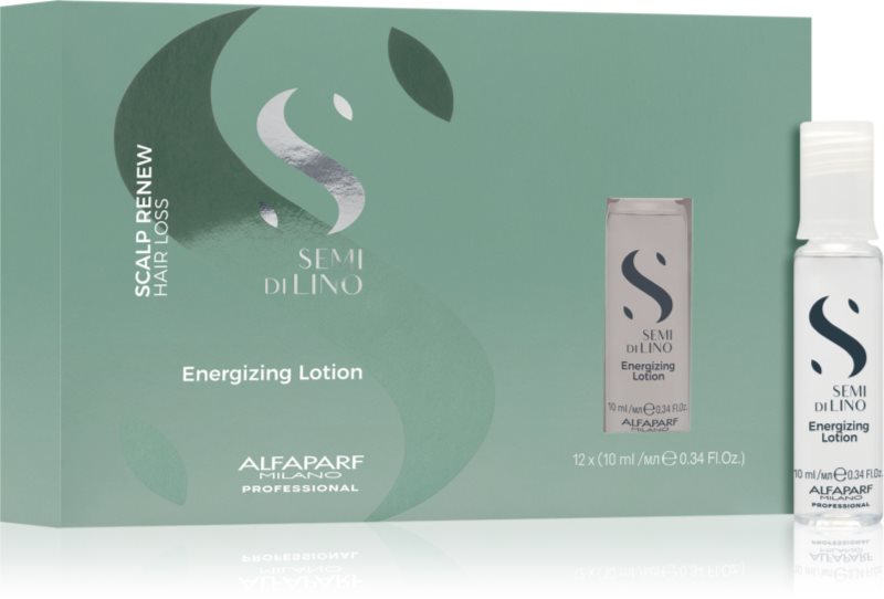 Alfaparf Milano Semi Di Lino Scalp Renew ser fortifiant impotriva caderii parului 12x10 ml