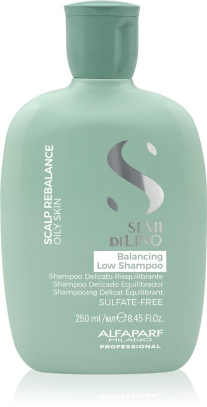 Alfaparf Milano Semi Di Lino Scalp Rebalance șampon pentru scalp gras