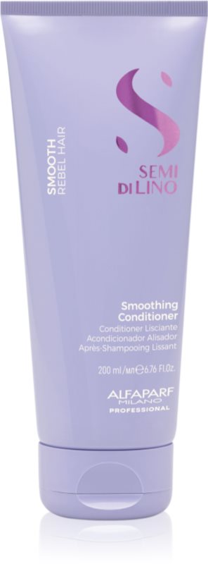 Alfaparf Milano Semi di Lino Smooth balsam cu efect de netezire pentru par indisciplinat