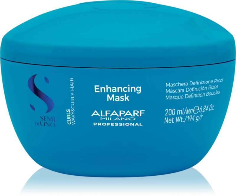 Alfaparf Milano Semi Di Lino Curls masca pentru păr creț
