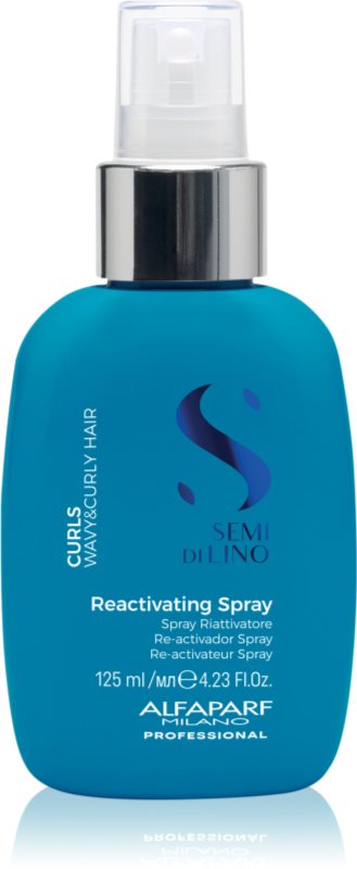 Alfaparf Milano Semi Di Lino Curls spray de styling pentru structură pentru păr creț 125 ml