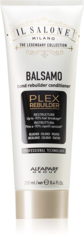 Alfaparf Milano Il Salone Milano Plex Rebuilder balsam pentru părul decolorat, vopsit și tratat chimic 250 ml