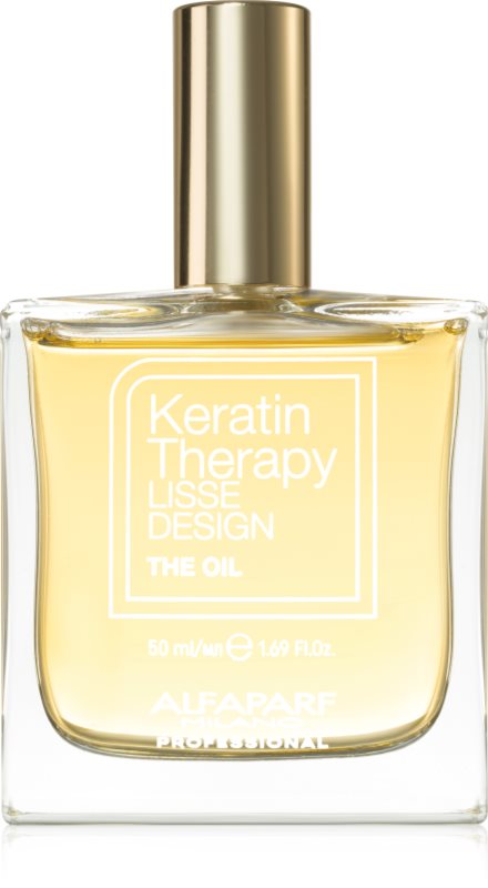 Alfaparf Milano Keratin Therapy Lisse Design ulei hrănitor pentru un par stralucitor si catifelat 50 ml