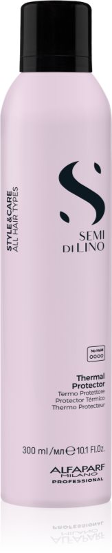 Alfaparf Milano Semi di Lino Style&Care Thermal Protector spray protector pentru modelarea termica a parului cu filtru UV 300 ml