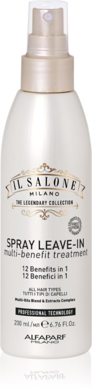 Alfaparf Milano Il Salone Milano Multi-benefit Spray de păr multifuncțional pentru toate tipurile de păr 200 ml