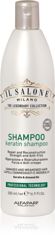 Alfaparf Milano Il Salone Milano Keratin șampon regenerator pentru par deteriorat