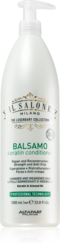 Alfaparf Milano Il Salone Milano Keratin balsam pentru regenerare pentru par deteriorat