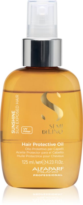 Alfaparf Milano Semi di Lino Sunshine ulei protector pentru par expus la soare 125 ml