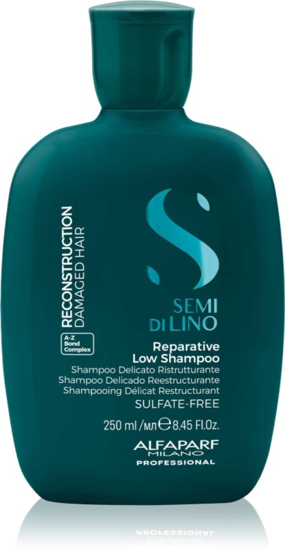 Alfaparf Milano Semi di Lino Reconstruction Reparative șampon regenerator pentru par deteriorat