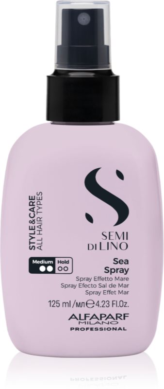 Alfaparf Milano Semi di Lino Style&Care Sea spray spray cu sare pentru texturarea părului 125 ml